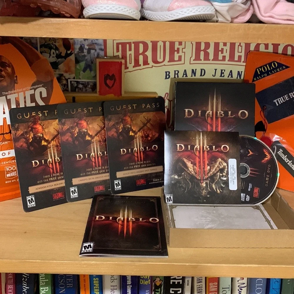 BLIZZARD-DIABLO III DVD-ROM original PC video game